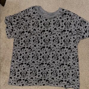Minnie Mouse Gray Kids Shirt